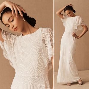BHLDN Bonheur Vintage Inspired Wedding Dress